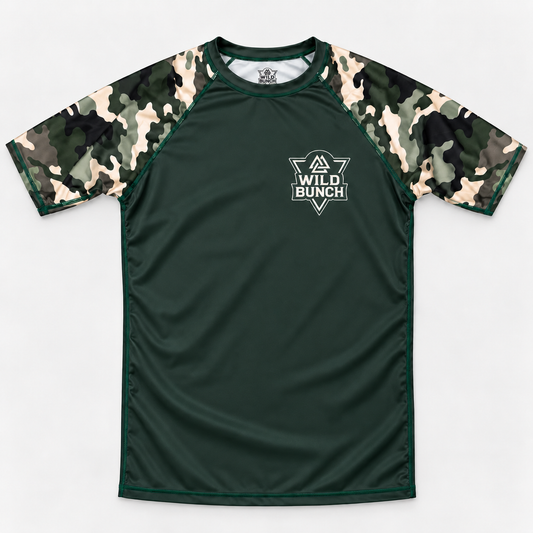 Wild Bunch Woodland Camo Rashguard